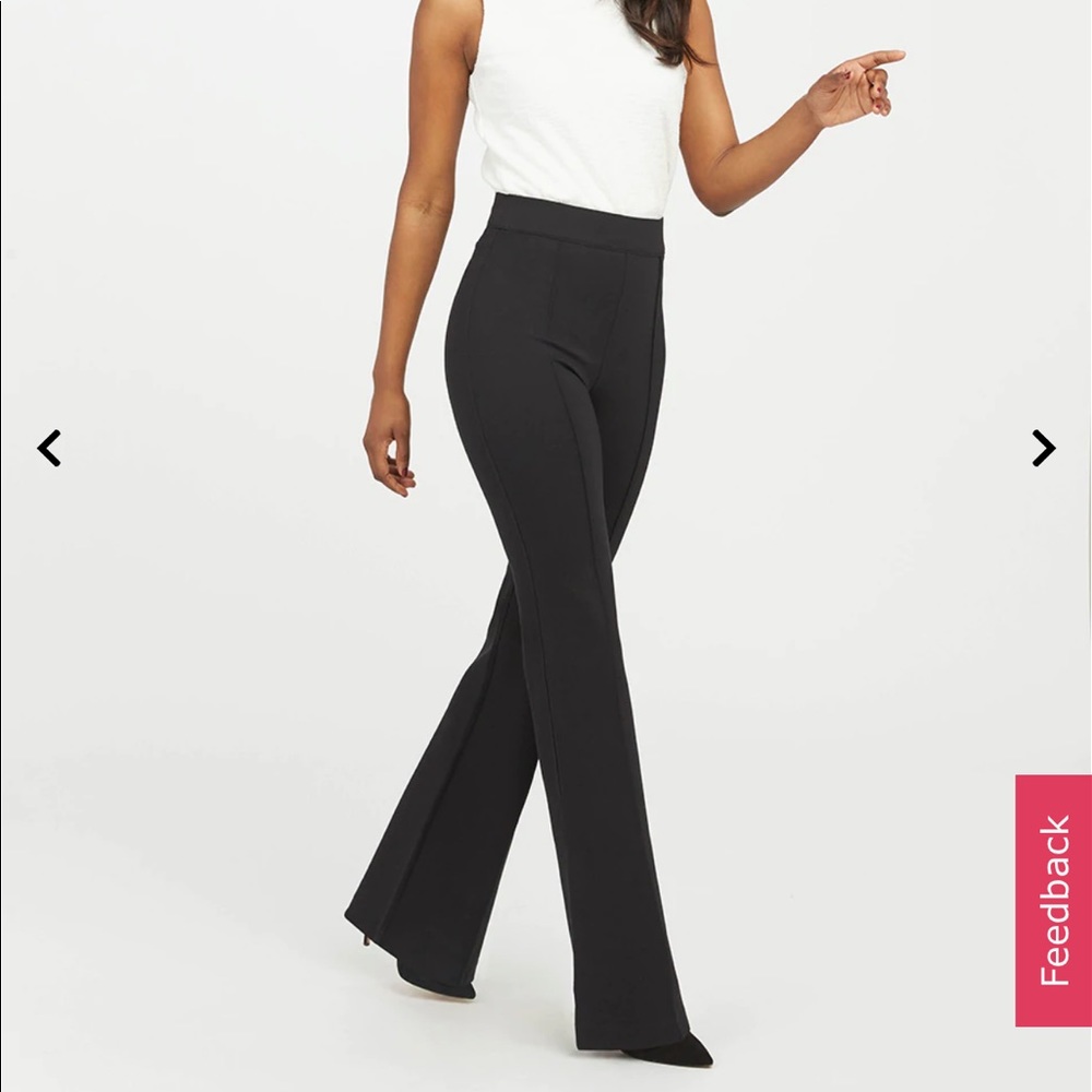 SPANX Classic Black Flare Pants